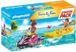 Playmobil Family Fun Starter Pack Wasserscooter mit Bananenboot