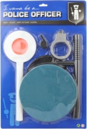 Polizeiset für Kinder mit Mütze und Zubehör