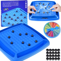 Magnetisches strategisches Kugelspiel mit Glücksrad für die ganze Familie