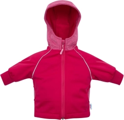 Softshell-Babyjäckchen rosa 98