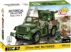 Bausteinmodell 37 mm GMC M6 Fargo
