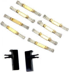 Kontaktbürsten und Führungsschienen für Evolution-Autos