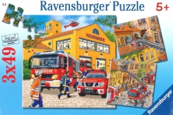 Ravensburger Puzzle Feuerwehr 3x49 Teile