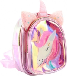 Glänzender Kinder-Rucksack mit Einhorn