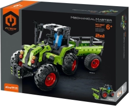 iM.MASTER Bausatz Traktor mit Anhänger 2 in 1, 346 Teile