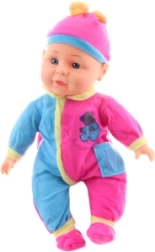 Sprechendes Baby 30 cm im bunten Outfit