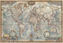 Educa Puzzle Politische Weltkarte 4000 Teile