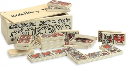 VILAC Holzdomino mit Motiv von KEITH HARING