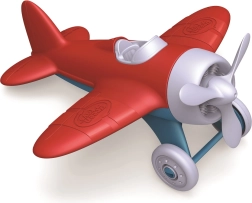 Flugzeug aus recyceltem Kunststoff GREEN TOYS – rot