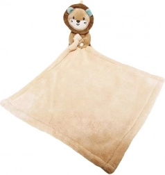 Kinderhandtuch Löwe 35 × 35 cm beige
