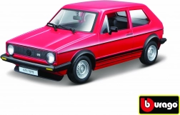 Bburago Modellauto Volkswagen Golf MK1 GTI rot 1:24