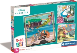 Clementoni Puzzle Disney-Klassiker 3×48 Teile