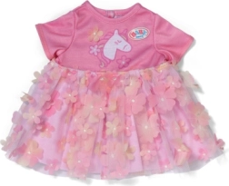 Kleidchen mit Blümchen für BABY born Puppen 43 cm