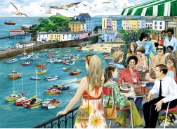 Puzzle Abendessen in Tenby 1000 Teile