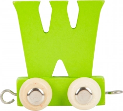 Small Foot Holz-Waggon Alphabet Buchstabe W