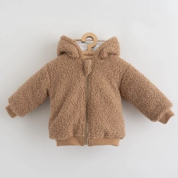 Stillfreundlicher Winter-Hoodie mit Kapuze und Öhrchen New Baby Teddy Winter 56 (0–3 Mon.)
