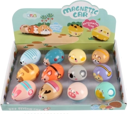 Tier auf Rädern mit Aufziehmotor