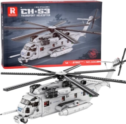 Technischer Bausatz eines CH-53-Transporthubschraubers, 2193 Teile