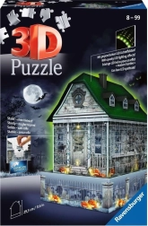 Ravensburger 3D-Puzzle Spukhaus mit Leuchteffekt, 216 Teile