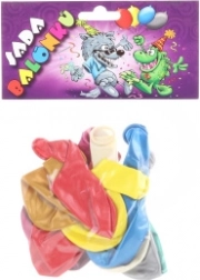 Metallische Luftballons zum Aufblasen – 10 Stück