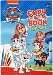 Malbuch und Aufkleber PAW PATROL – Format A4