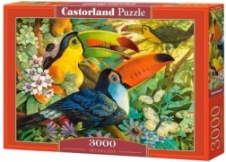 Puzzle 3000 Teile – Tukane Interlude CASTORLAND