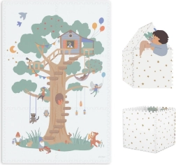 Spielmatte und Häuschen Play&Go EEVAA Tiloo Treehouse