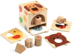 Holzpuzzle BoNBasic mit Tieren