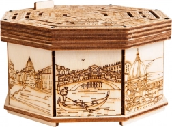 Holzpuzzle-Box EscapeWelt Secret Maze Box