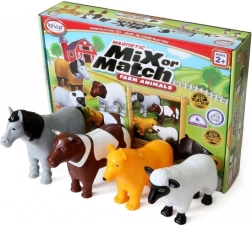 Malblo Magnetic – Bauernhoftiere, magnetisches Konstruktionsspielzeug für Kinder