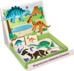 Magnetisches Puzzle – Dinosaurier