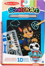 Kritzelblock Paw Patrol Chase – Kreativset 19 × 28 cm, 10 Blätter