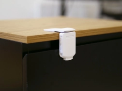 Weißes Sicherheitschloss für Schränke und Schubladen