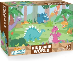 Kinderpuzzle Dinosaurier 24 Teile 50 × 34 cm