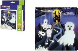 PLAYBOX Leuchtende Bügelperlen Skelette und Geister, 1.100 Stück