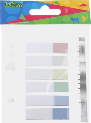 Haftnotizstreifen 6x20 mit Lineal