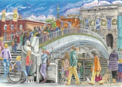 Puzzle GIBSONS Ha'penny Bridge 1000 Teile