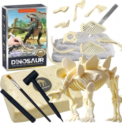 Woopie Archäologie-Set – Dinosaurier Stegosaurus, Ausgrabungen und Skelett zum Zusammenbauen