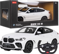Rastar BMW X6 M 1:14 RC-Auto mit 2,4-GHz-Fernsteuerung – Weiß