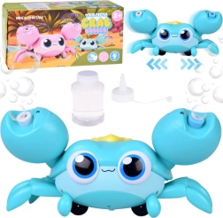 Krabben-Seifenblasenautomat mit Bewegung und Lichtern