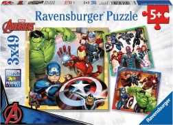 Puzzle Ravensburger Marvel Avengers 3x49 Teile