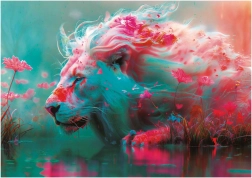 Puzzle Blumen König 1000 Teile