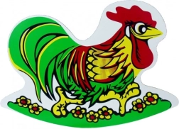 Holz-Schaukelpferd Hahn für Kinder