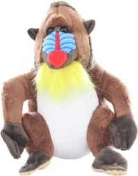 Plüsch-Mandrill 17 cm