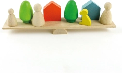 Milaniwood Give Me Five Holzlogikspiel für 2 Spieler