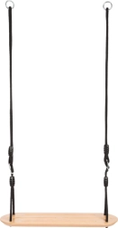 XL Schwarze Linie Holz Schaukel