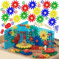 MASTERKIDZ STEM Zahnrad- und Riemenscheiben-Set, 198 Teile