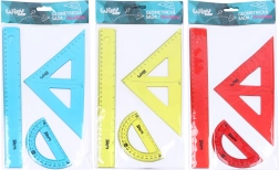 Geometrisches Set Flexi farbig