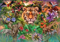 Puzzle exotische Tiere 1000 Teile