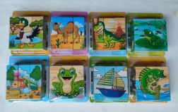 Holzbildwürfel 10x10 cm